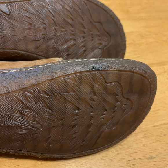 🌻🌹Covington tan leather 90’s 70s vibes 😎clogs/lace up size 8.5 EUC!🌹🌻 - Picture 7 of 16